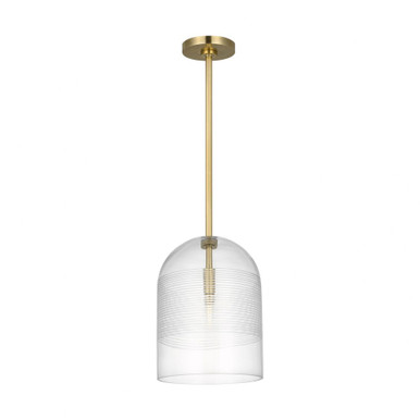 Leano 5W 1 LED Pendant 13 Inch and 9.5 Inch Wide by Visual Comfort Modern - SLPD641
