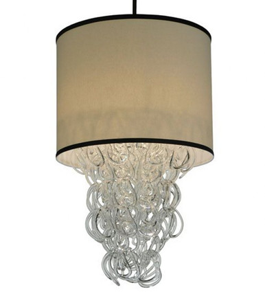 Lucy 4 Light Pendant 56 Inches Tall and 19 Inches Wide by Meyda Tiffany - 115260