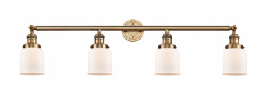 Bell 4 Light Adjustable Bath Vanity 9.75 Inch X 42 Inch Wide by Innovations - 215-BB-G51