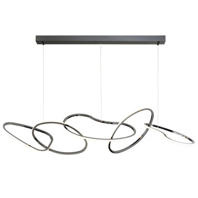 Unity 50W 1 LED Light Oversized Linear Pendant by ET2 - E24616-BC