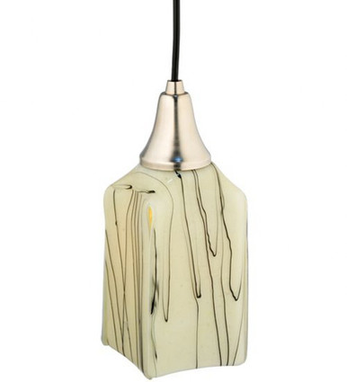Metro Fusion Branches 1 Light Square Mini Pendant 15 x 5.5 Inch by Meyda - 117344