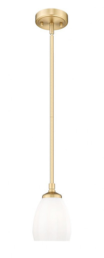 Oren 1 Light Pendant 8 Inch Tall and 5.5 Inch Wide by Z Lite - 7004P5