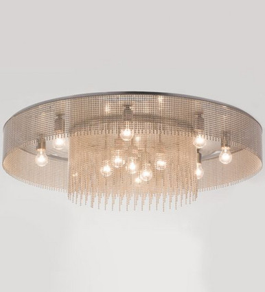 Ball Chain Chandelier 48 Inches Wide by Meyda Tiffany - 156521