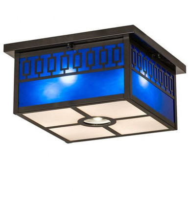 Kungsholm 4 Light Flush Mount 9 x 25.5 In by Meyda Tiffany 251052 - 251052