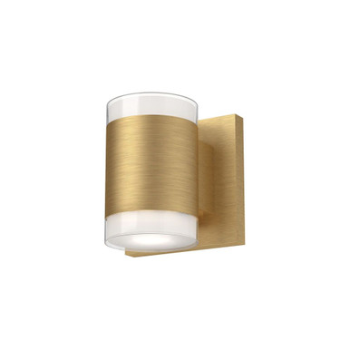 Norfolk 17 Watt LED Light Wall Sconce 4.75 Inch Tall by Kuzco - 601431BG-LED