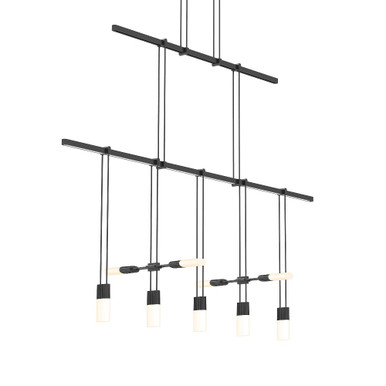 Suspenders 70W 5 LED Oversized Linear 2 Tier Pendant by Sonneman - S1B36K-JR181212-SC02