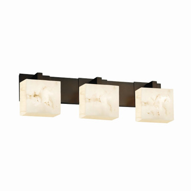 Lumenaria Modular 3 Light Rectangle Vanity Light by Justice Design - FAL-8923-55