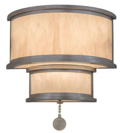 Zayne 3 Light Wall Sconce 17 x 16 Inches by Meyda Tiffany - 162838