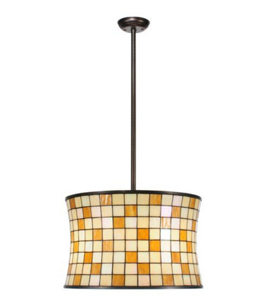 Hilton Barrel 4 Light Large Pendant by Meyda Tiffany - 113440