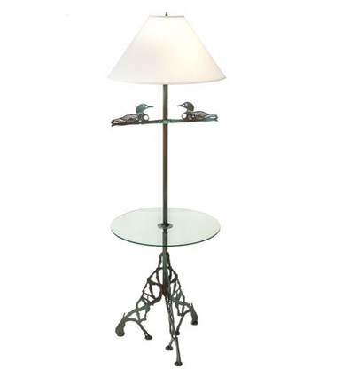 Loon 1 Light Floor Lamp 65 Inch H and 21 Inch W by Meyda Tiffany - 221612
