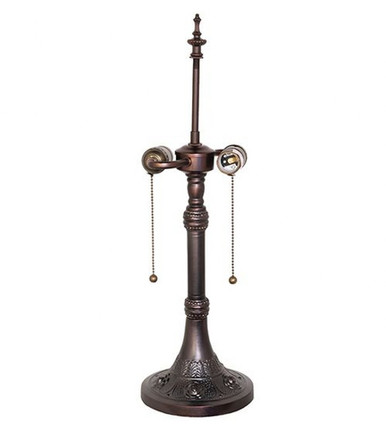 Jeweled Rose 2 Light Table Lamp Base by Meyda Tiffany - 260186