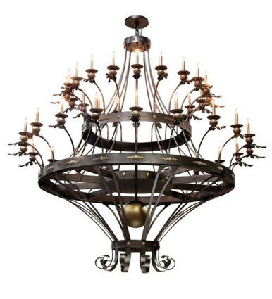Chloe 160W 40 LED Chandelier 114 x 112 Inches Wide by Meyda Tiffany - 198967