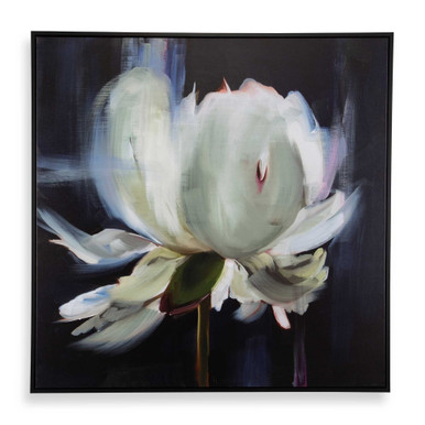 Peony Framed Floral Art 51.5 Inches Tall and 51.5 Inches Wide by Uttermost - 32445