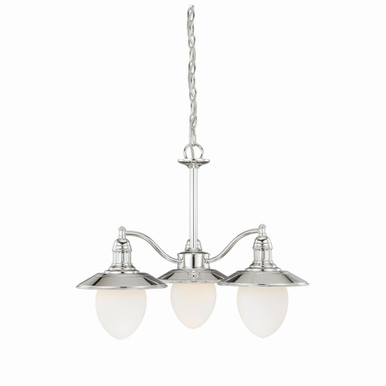 Marina Bay 3 Light Small Chandelier by Vaxcel - H0047