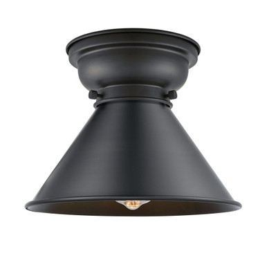 Briarcliff 100W 1 LED Flush Mount 7.75 Inch and 10 Inch Wide by Innovations - 623-1F-M10-LED