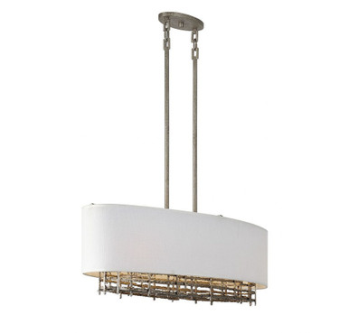 Cameo 4 Light Small Linear Chandelier by Savoy House - 1-1065-4-10