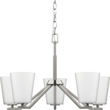 Vertex 5 Light Medium Chandelier by Progress P400343 - P400343