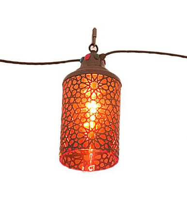 Tortola 1 Light Lantern 11 x 5.25 Inch by Meyda Tiffany 210716 - 210716