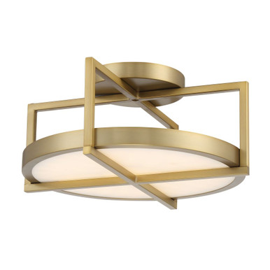 Boada Light Modern Wide Semi Flush Mount by Minka Lavery - 5616-695-L
