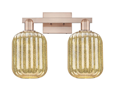 Preston 2 Light Jar Bath Vanity 13.5 Inch and 16 Inch Wide by Innovations - 716-2W-G460-7_P