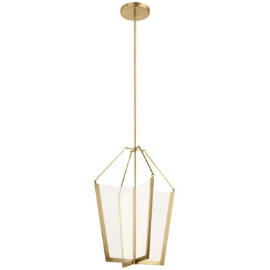 Calters 60.5W 1 LED Light Large Foyer Pendant by Kichler - 52292