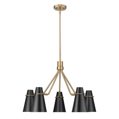 Reeva 5 Light Large Chandelier by Golden - 2122-5