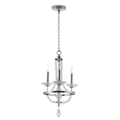 Paris 3 Light Mini Chandelier by Maxim - 30003CLPN