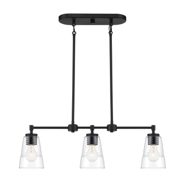 Ingo Three Light Large Island Pendant by Designers Fountain - D230M-IS-MB