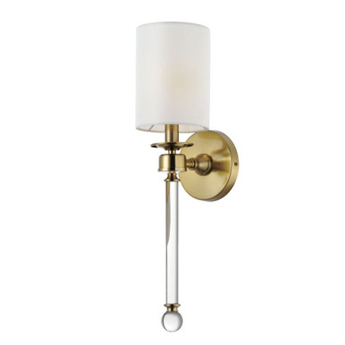 Lucent One Light Wall Sconce by Maxim - 16109WTCLHR