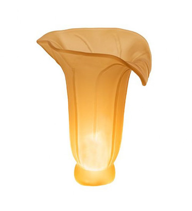 Pond Lily 4.5 Inch x 6 Inch Glass Shade by Meyda Tiffany - 10220