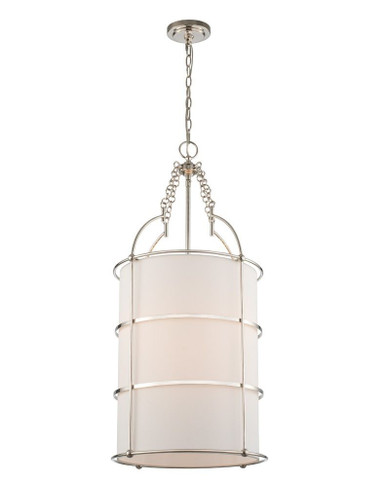 Carson 6 Light Small Foyer Chandelier by Kalco - 513251PN
