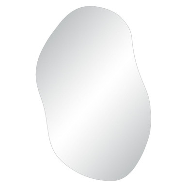 Angelonia Irregular Wall Mirror 45.25 Inch and 30 Inch Wide by Renwil Inc - MT2608