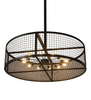 Paloma Golpe 12 Light Pendant 192 x 60 Inches by Meyda Tiffany - 182581