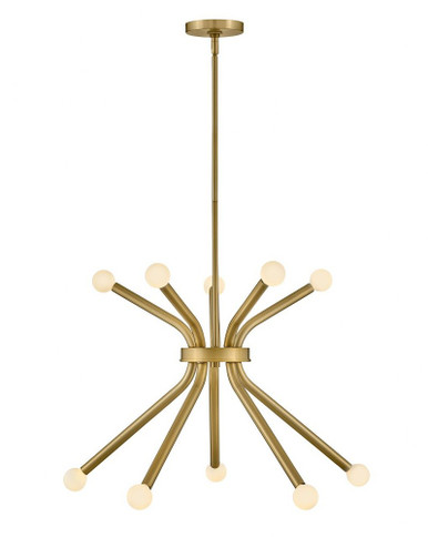 Axton 10 LED Light Large Chandelier by Lark - 83855