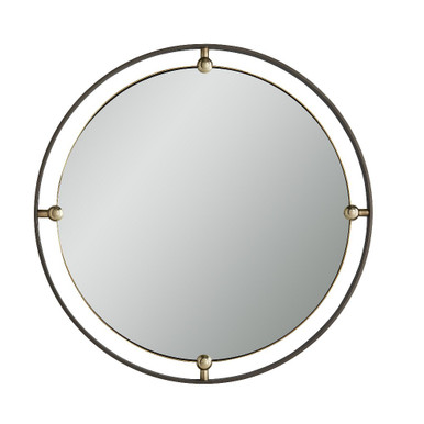 Janey Round Mirror 30 Inch Wide by Arteriors - 4183