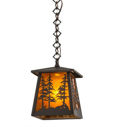 Tall Pines 1 Light Pendant 13 x 10 Inches by Meyda Tiffany - 177127