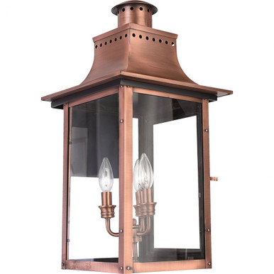Chalmers 3 Light Outdoor Wall Lantern by Quoizel - CM8412AC