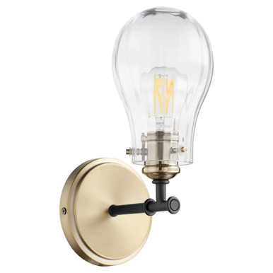 1 Light Wall Sconce 12 Inch Tall by Quorum - 511-1-69
