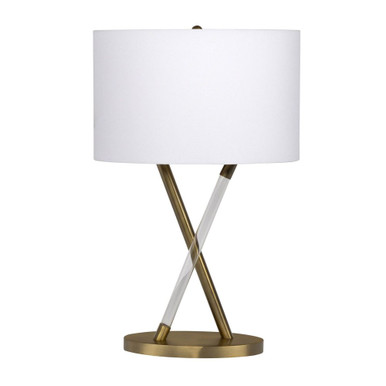 1 Light Table Lamp 25 Inch Tall and 16 Inch Wide by Craftmade - 86224