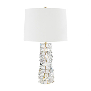 Bellarie 1 Light Table Lamp 28.5 x 16.5 Inches by Hudson Valley - L5929-AGB