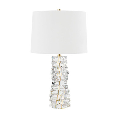 Bellarie 1 Light Table Lamp 28.5 x 16.5 Inches by Hudson Valley - L5929-AGB