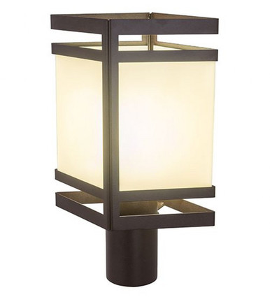 Plainview 1 Light Outdoor Post Mount 21 x 12.25 In by Meyda Tiffany - 254399