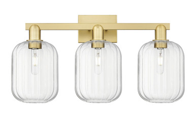 Preston 3 Light Jar Bath Vanity 13.5 Inch and 26 Inch Wide by Innovations - 716-3W-G460-7_P