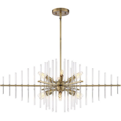 Reeve 12 Light Oversized Island Pendant by Designers Fountain - 90438-bab