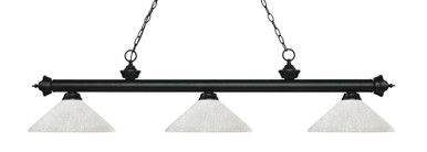 Riviera 3 Light Island/Billiard 13.75 Inch Wide by 13 Inch High by Z-Lite - 200-3L
