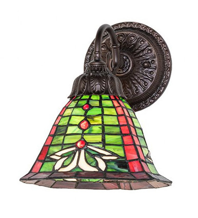 Dublin 1 Light Wall Sconce 10 x 8 Inch by Meyda Tiffany - 275566