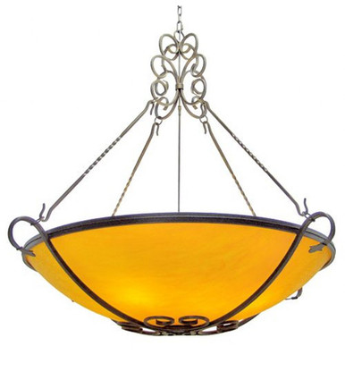 Alaine 8 Light Inverted Pendant 60 x 60 Inches by Meyda Tiffany - 120278