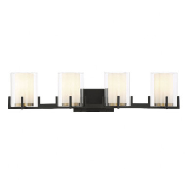 Eaton 4 Light Vanity Light by Savoy House - 8-1977-4-143
