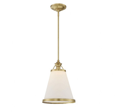 Polar 1 Light Medium Pendant by Savoy House - 7-130-1