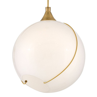 Skye 10W 1 LED Small Pendant by Hinkley - 30303HBR-CO